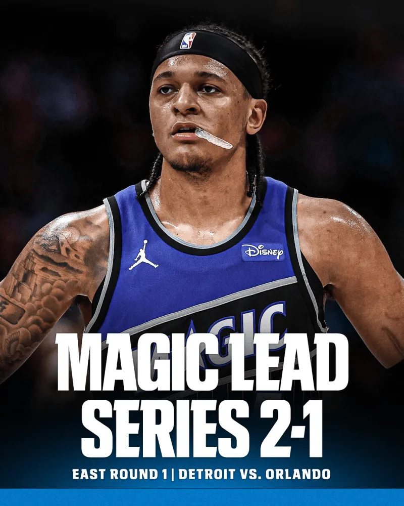 开云体育官网-以下克上！魔术主场113-105战胜活塞，系列赛2-1领先